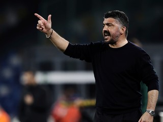 Tréner Gennaro Gattuso.