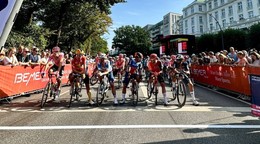 Momentka z pretekov Bremer Cyclassics Hamburg 2024.