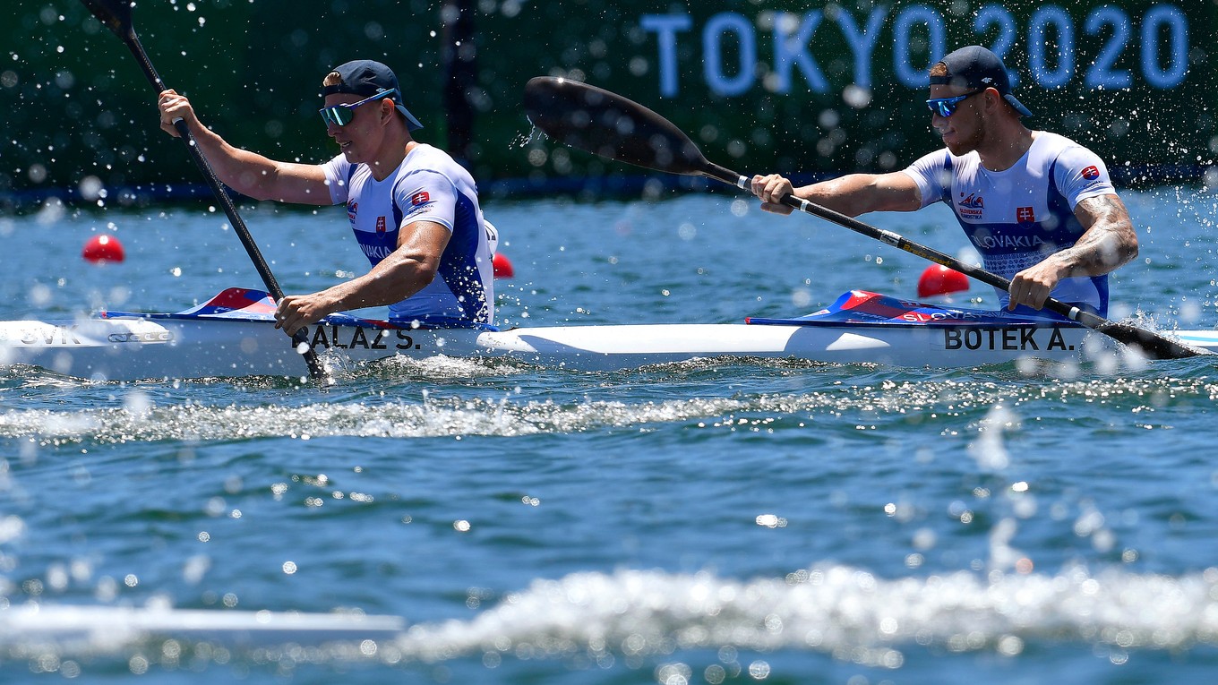 Dvojkajak Samuel Baláž, Adam Botek na LOH Tokio 2020 / 2021.