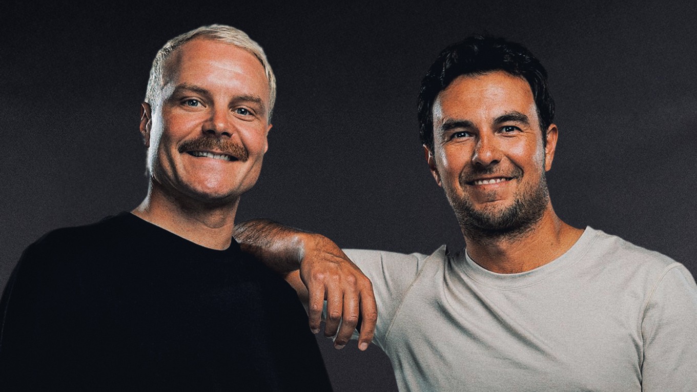 Valtteri Bottas a Sergio Perez