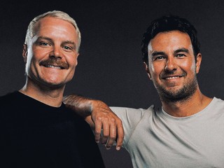 Valtteri Bottas a Sergio Perez