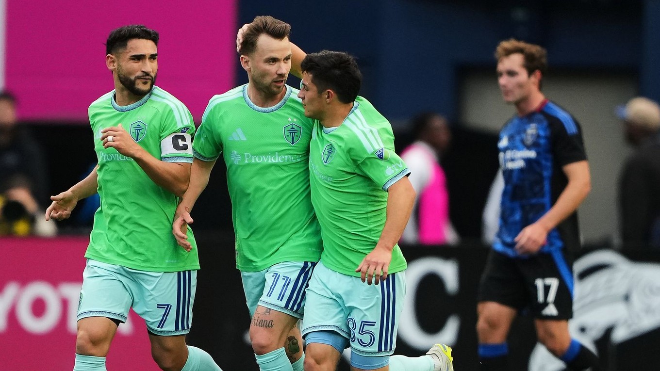 Hráči Seattlu Sounders. 