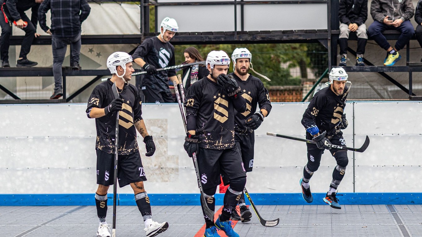 Hokejbalisti Skalice.