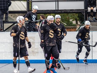 Hokejbalisti Skalice.