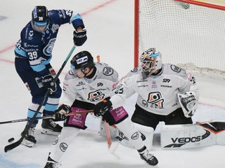 Fotka zo zápasu HC Košice - HK Nitra.