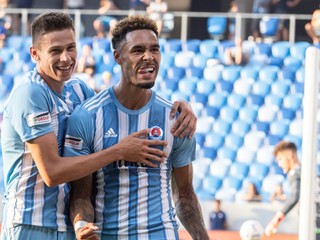 Futbalisti Slovana Bratislava.