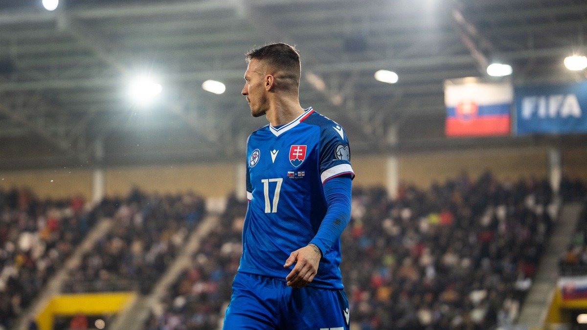 Slovenský futbalista Lukáš Haraslín.