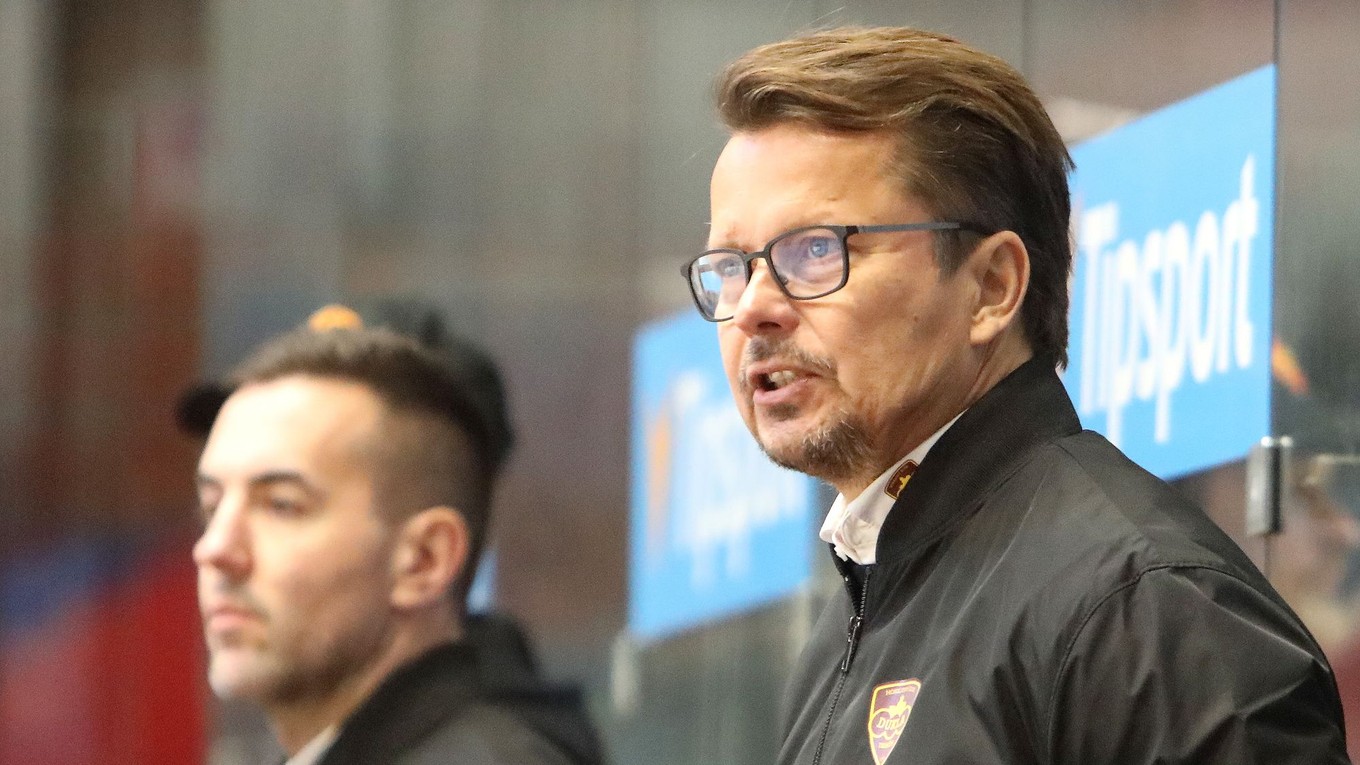 Na snímke tréner Tommi Hämäläinen.