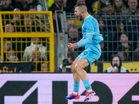 Slovenský futbalista Matúš Bero oslavuje gól v zápase Dortmund - Bochum. 