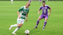 Zľava Lukáš Šimko (Skalica) a Karoly Tamas  (Komárno) 