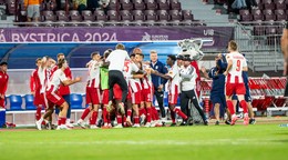 Radosť tímu MFK Dukla Banská Bystrica