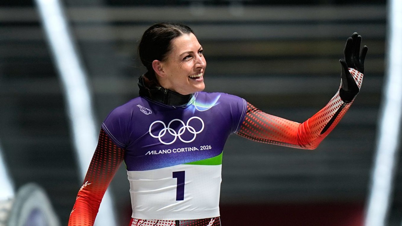 Na snímke rakúska skeletonistka Janine Flocková.
