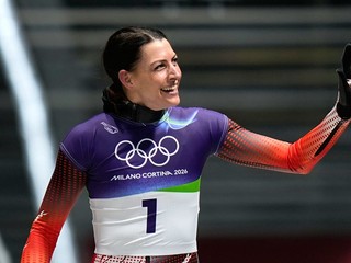 Na snímke rakúska skeletonistka Janine Flocková.