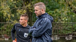 Tréner MFK Spartak Medzev Jozef Fabián.