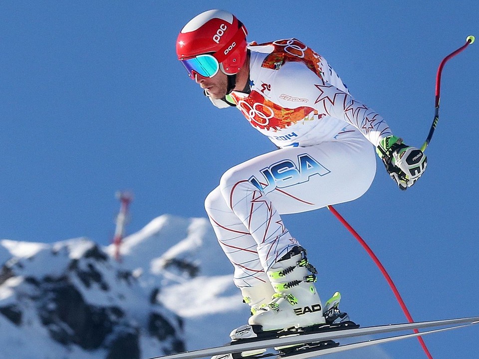Americký lyžiar Bode Miller.