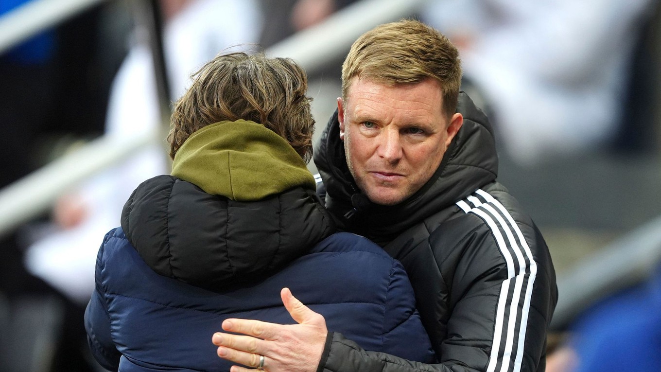 Na snímke je tréner Newcastlu United Eddie Howe.