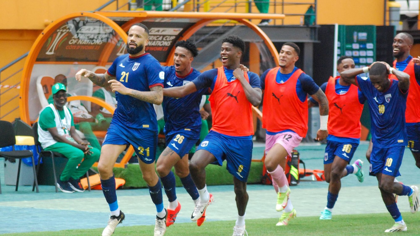 Radosť reprezentantov Kapverdských ostrovov.