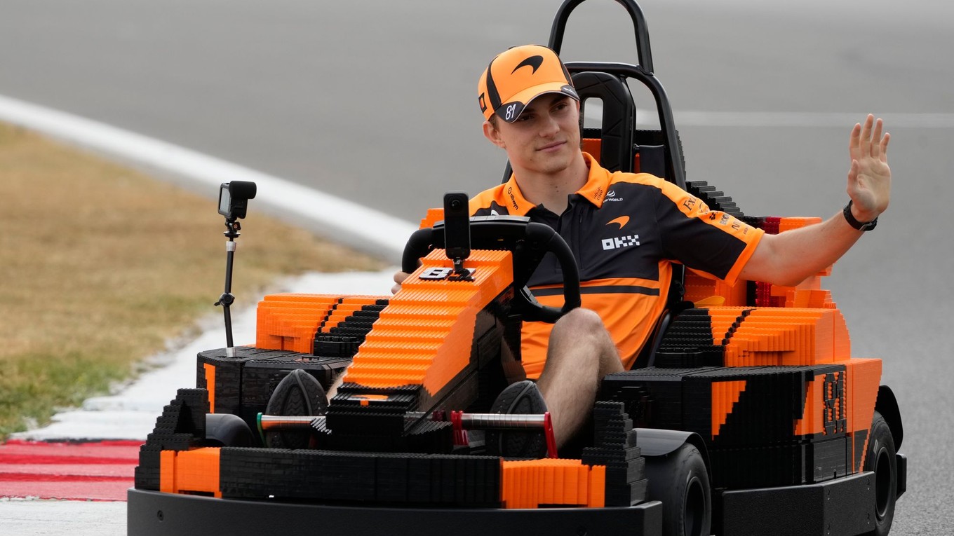 Austrálsky pilot F1 Oscar Piastri z tímu McLaren.