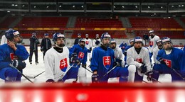 Hokejisti slovenskej hokejovej reprezentácie SR 18.