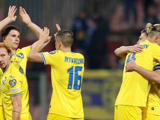 Ukrajinskí futbalisti.