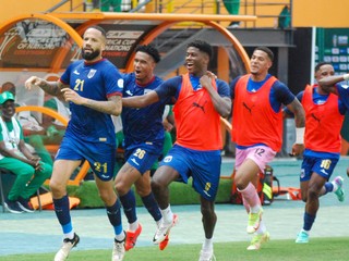 Radosť reprezentantov Kapverdských ostrovov.