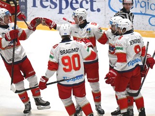 Gólová radosť hráčov Liptovského Mikuláša