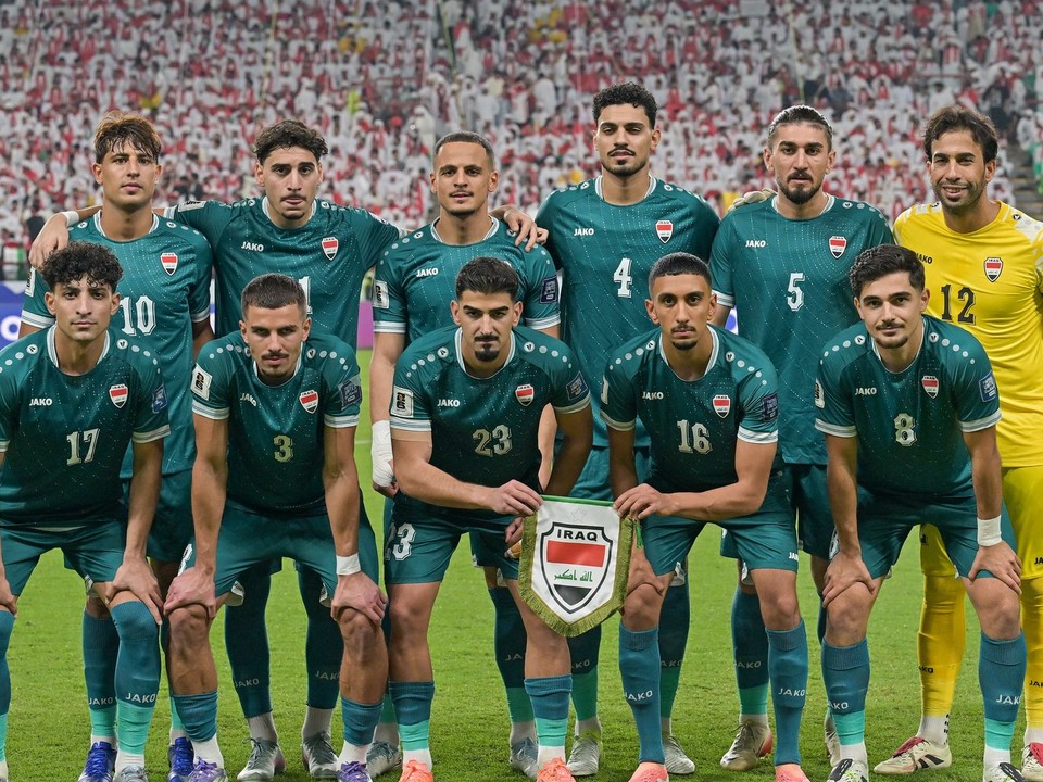 Irackí futbalisti.