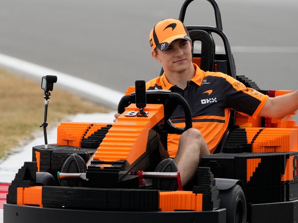 Austrálsky pilot F1 Oscar Piastri z tímu McLaren.