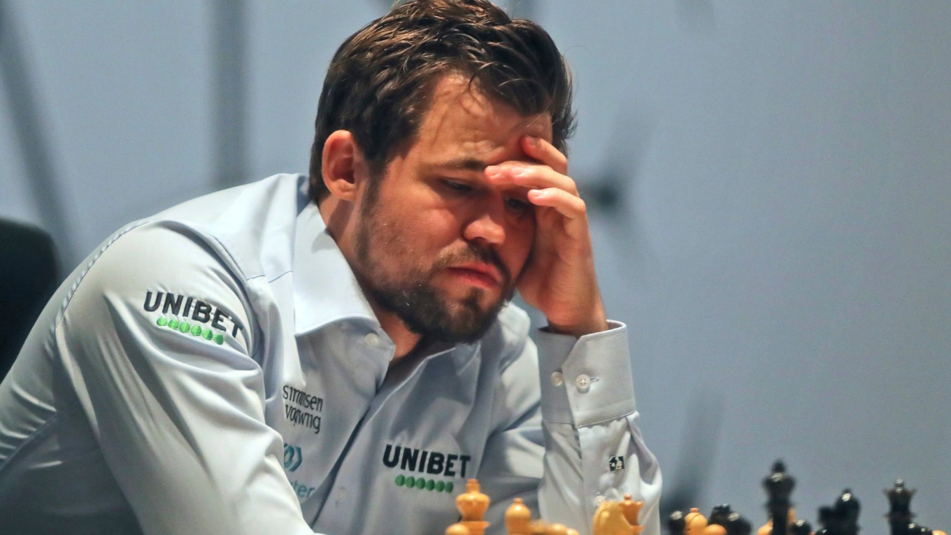 Nórsky majster sveta v šachu Magnus Carlsen. 