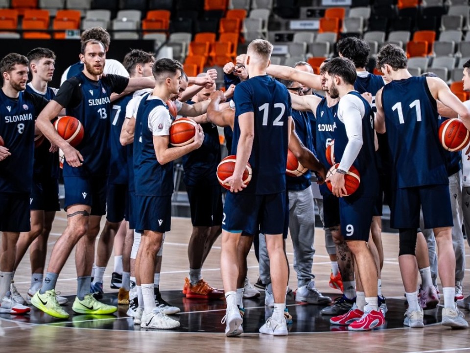 Basketbalisti Slovenska.
