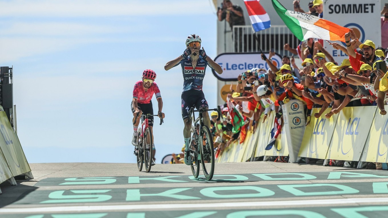 Valentin Paret Peintre vyhral 16. etapu Tour de France 2025