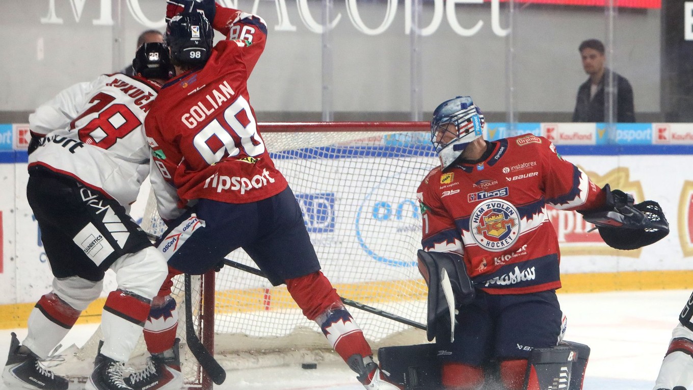 Fotka zo zápasu Banská Bystrica - Zvolen.