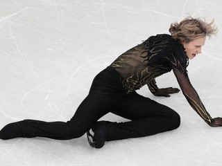 Ilia Malinin spadol viackrát počas svojej jazdy.