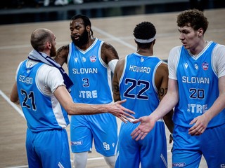 Basketbalisti BC Slovan Bratislava.