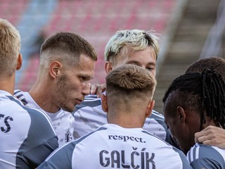 Futbalisti FK Železiarne Podbrezová.