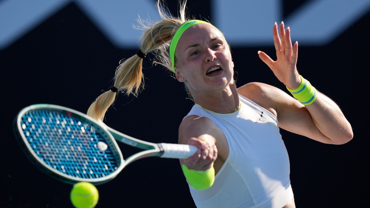 Na snímke slovenská tenistka Rebecca Šramková.