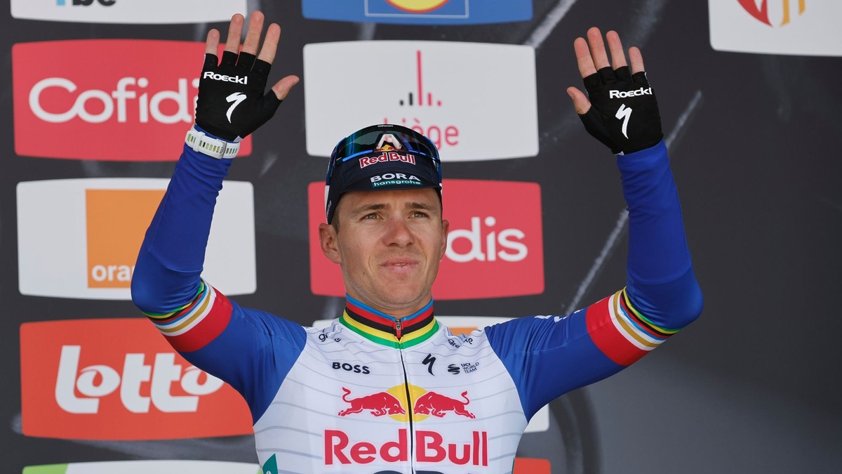 Belgický cyklista Remco Evenepoel.
