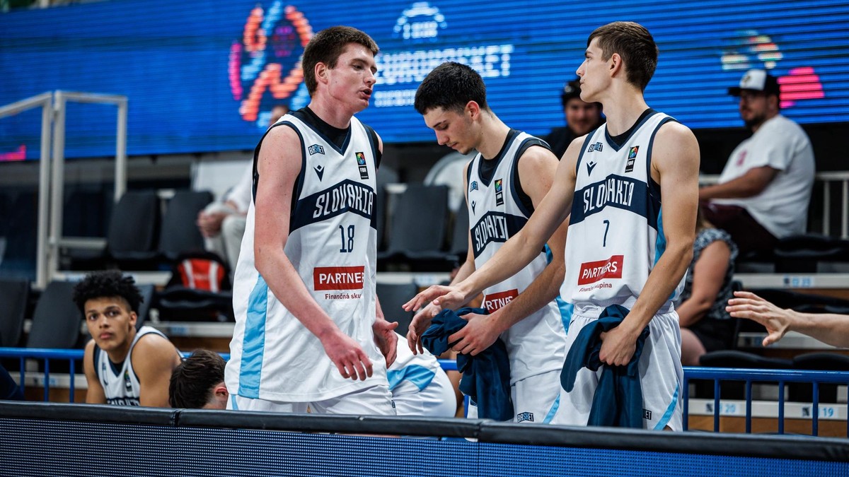 Basketbalisti Slovenska do 18 rokov
