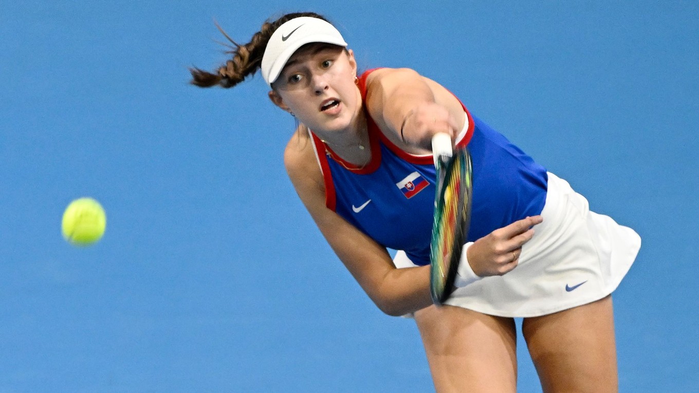Slovenská tenistka Renáta Jamrichová.