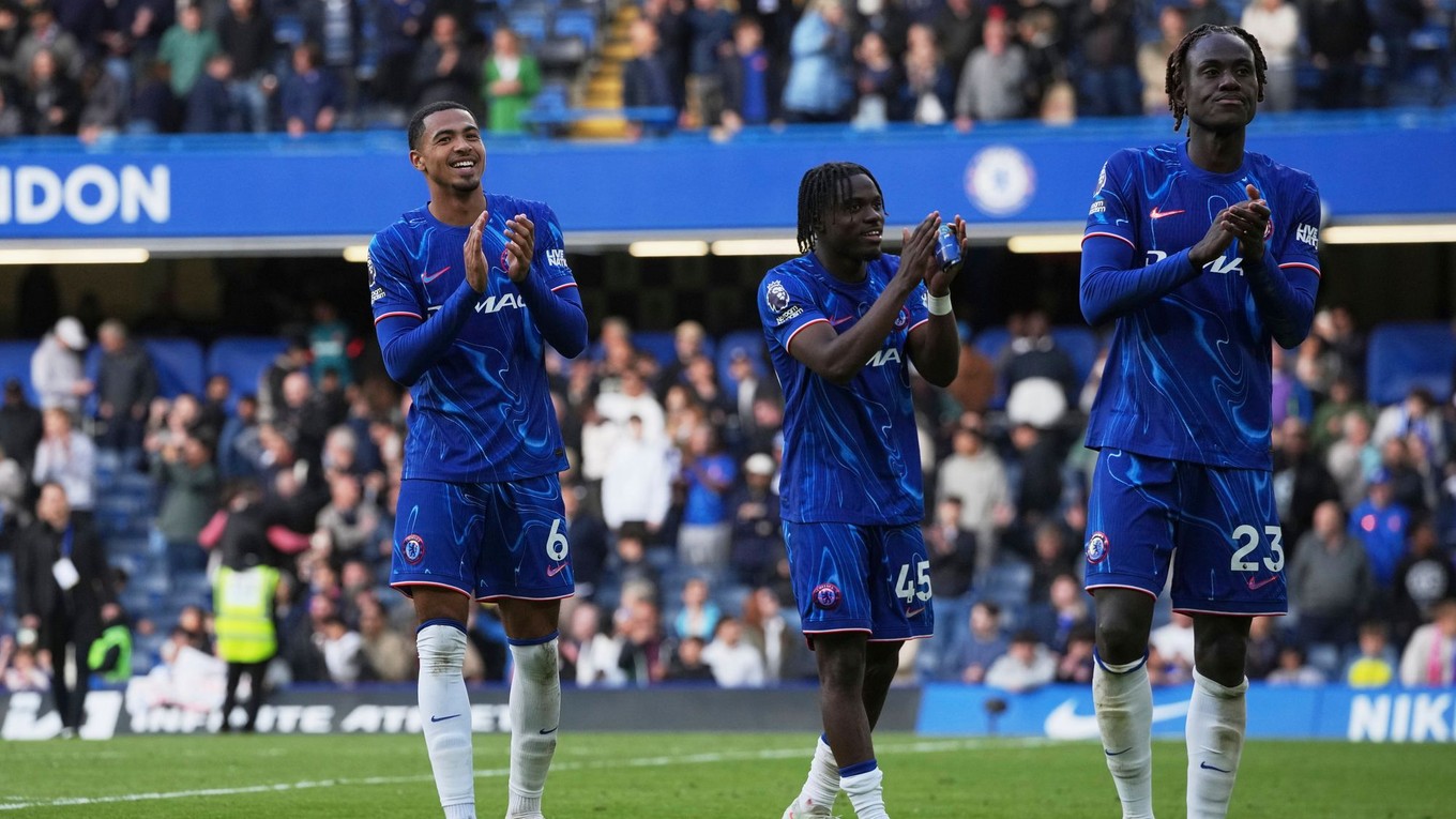 Radosť hráčov Chelsea