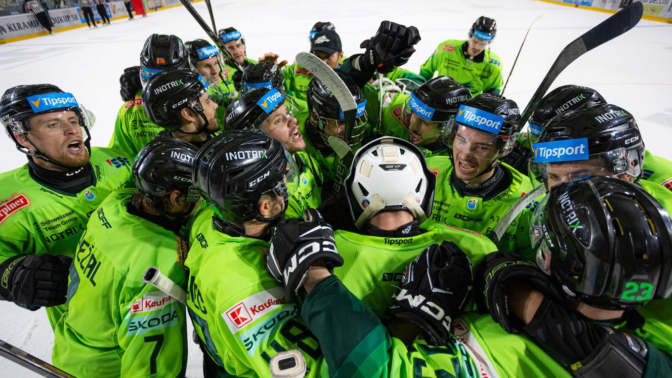 Víťazná radosť Žiliny