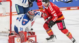 Momentka zo zápasu Nemecko - Slovensko