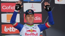 Belgický cyklista Remco Evenepoel.