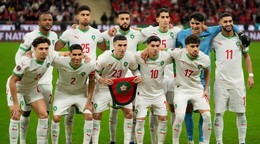 Futbalisti Maroka.
