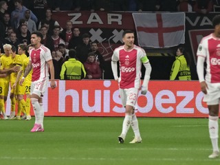 Momentka zo zápasu Ajax Amsterdam - FK Bodö/Glimt.