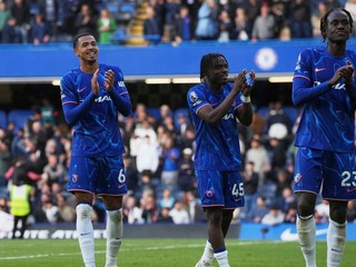 Radosť hráčov Chelsea