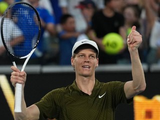 Taliansky tenista Jannik Sinner.