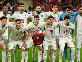 Futbalisti Maroka.