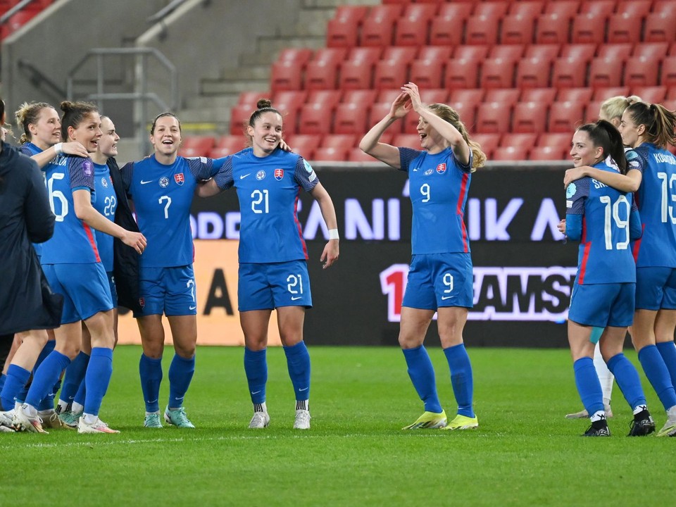 Futbalisti Slovenska.