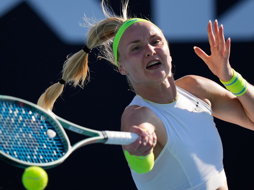 Na snímke slovenská tenistka Rebecca Šramková.